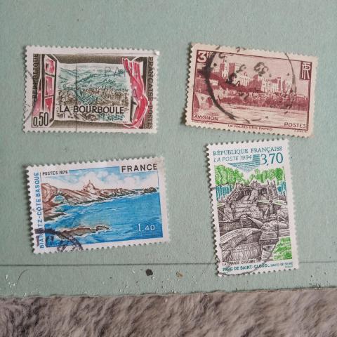 troc de  Réservé Lot timbres divers paysages/villes, sur mytroc