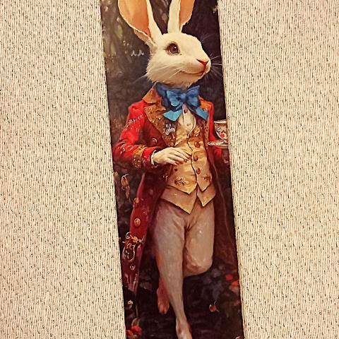 troc de  Marque-page "Lapin chic"., sur mytroc