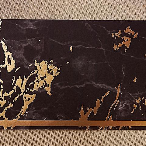 troc de  Papier créatif marbré noir et doré., sur mytroc