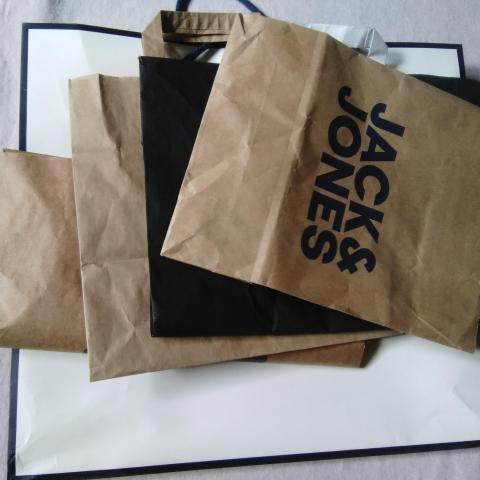 troc de  lot sac en papier kraft, très bon état, sur mytroc