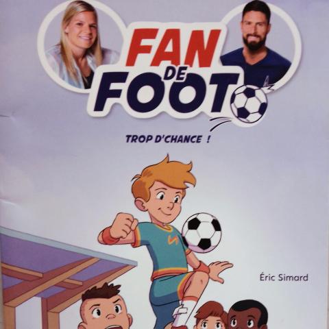 troc de  livre  "Fan de foot - Trop d' chance !", sur mytroc