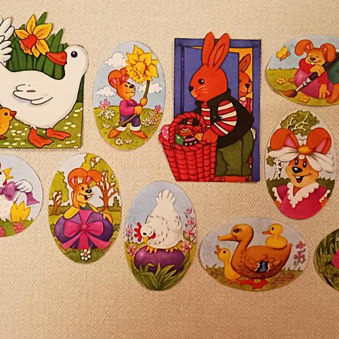 troc de  Etiquettes de Pâques., sur mytroc