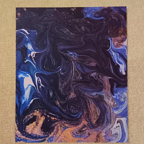 troc de  Carte bleue et dorée., sur mytroc