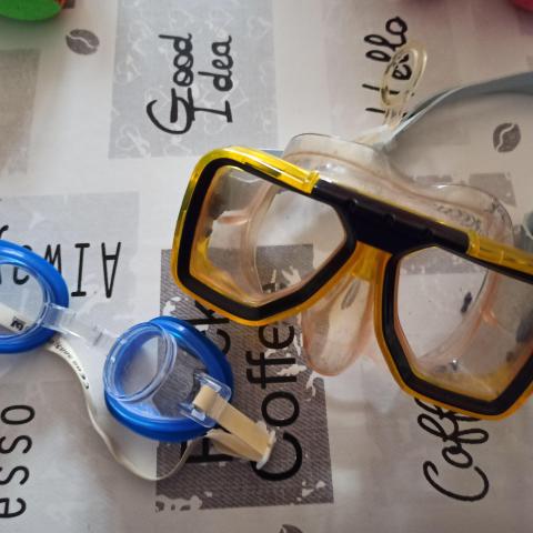 troc de  Masque et lunettes de piscine vintage, sur mytroc