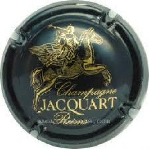 troc de  Capsule Champagne Jacquart Fond Noir Reims sous C, sur mytroc