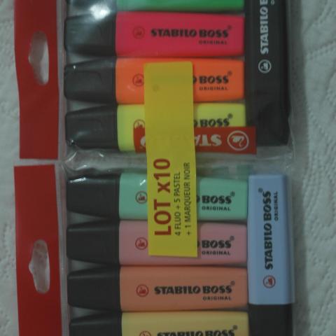 troc de  Lot de 10 STABILO, sur mytroc