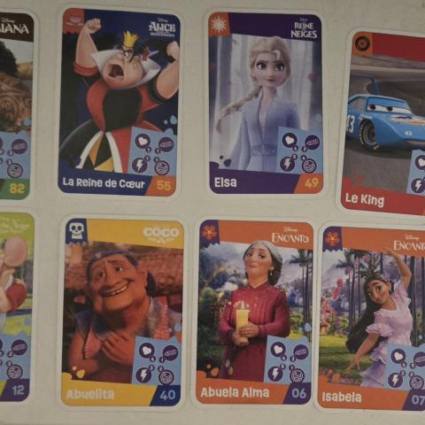 troc de  13 cartes Disney auchan 100 ans, sur mytroc