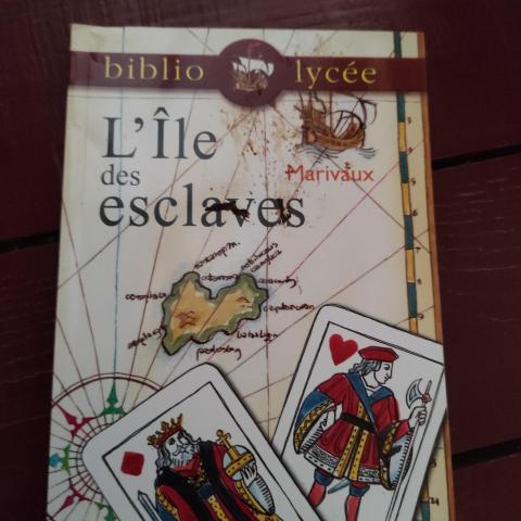 troc de  livre l'ile des esclaves, sur mytroc