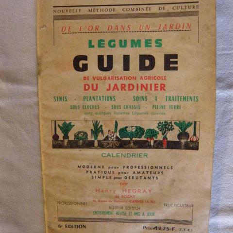 troc de  Petit Livret, Guide de jardinage 1964, sur mytroc