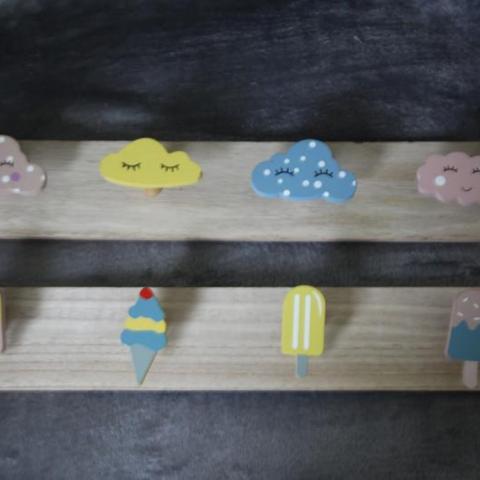 troc de  Lot de patères pour chambre d'enfant, sur mytroc