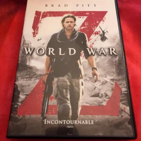 troc de  DVD World War Z - Brad Pitt  Audio 5.1 anglais français, sur mytroc