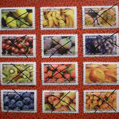 troc de  Rompu de Série Fruits à savourer 2023 - 2/12, sur mytroc