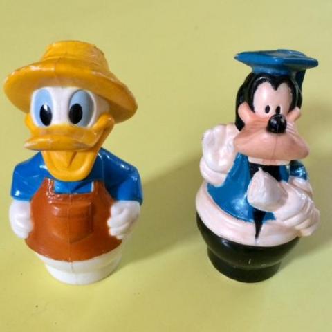 troc de  Figurines Vintage Disney Arco - Donald et Goofy (Dingo), sur mytroc