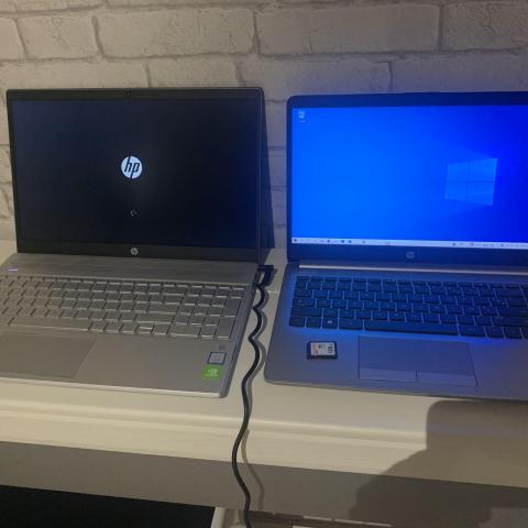 troc de  Lot 2 PC portables HP complet, sur mytroc