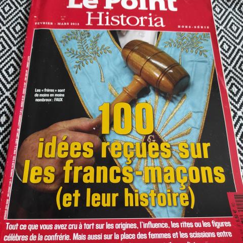 troc de  Magazine le Point historia .maçons, sur mytroc