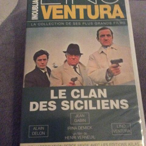 troc de  Cassette vidéo le clan des siciliens Lino Ventura éditions Atlas, sur mytroc
