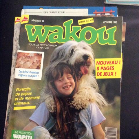 troc de  Revue WAKOU des 3ans sur la nature sept 93sans les pages jeux, sur mytroc