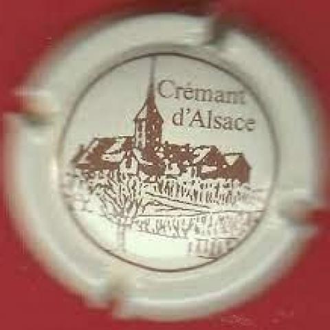 troc de  Capsule Crémant d'Alsace Village beige, sur mytroc