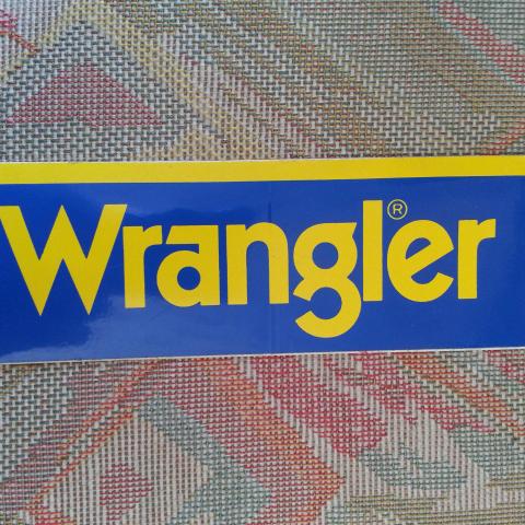 troc de  Autocollant " WRANGLER ", sur mytroc