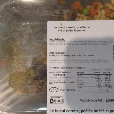 troc de  [NEUF] Boeuf carotte, sur mytroc