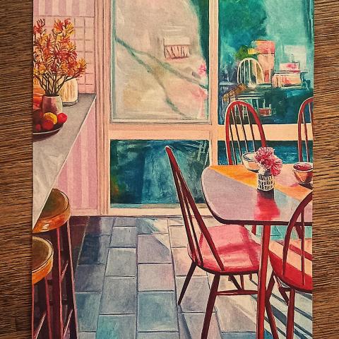 troc de  Affiche "La salle à manger"., sur mytroc