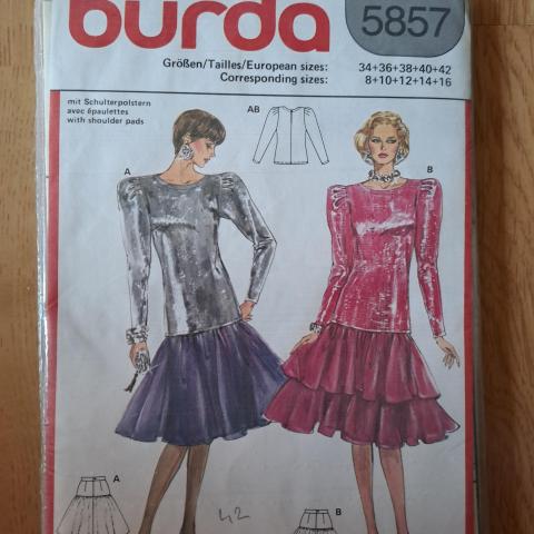 troc de  Patron couture Burda jupes et tunique, sur mytroc