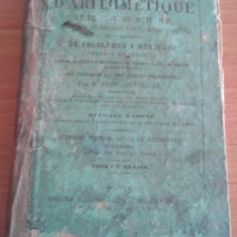 troc de  Livre de 1865 ARITHMÉTIQUE, sur mytroc