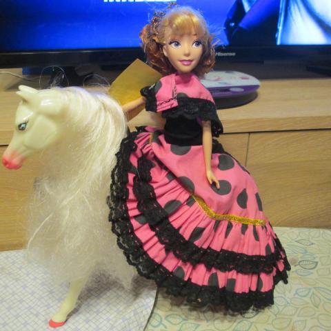 troc de  Pour deco poupée barbie sur son cheval, sur mytroc