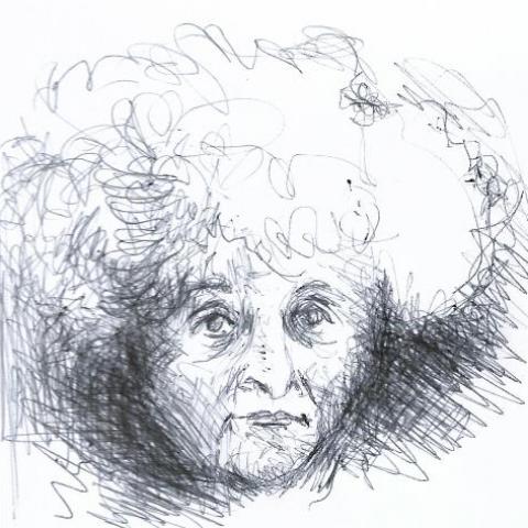 troc de  Colette, portrait original au bic, sur mytroc