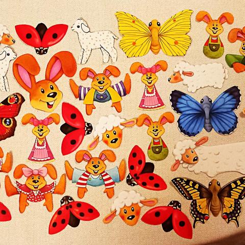 troc de  Etiquettes de Pâques., sur mytroc