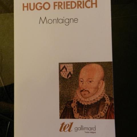 troc de  livre Hugo Friedrich de Montaigne, sur mytroc
