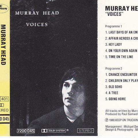 troc de  Cassette audio : Murray Head " Voices ", sur mytroc
