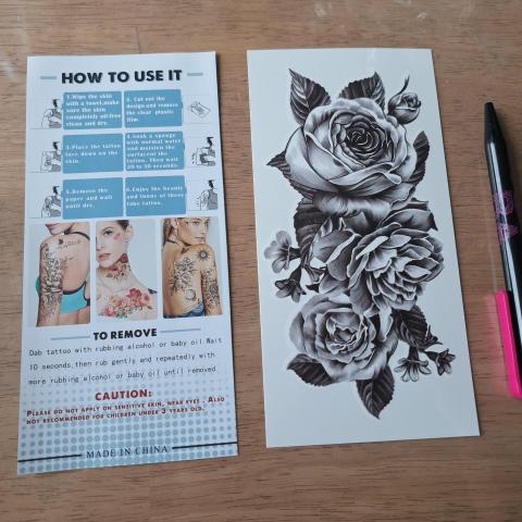 troc de  RESERVE Tattoo temporaire 4, sur mytroc