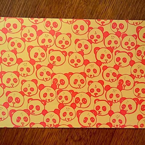 troc de  Papier créatif "Pandas"., sur mytroc