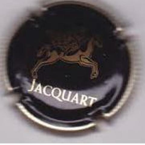 troc de  Capsule Champagne Jacquart  Contour Strié Fond noir, sur mytroc