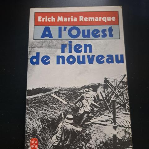 troc de  Livre A l'ouest rien de nouveau, sur mytroc