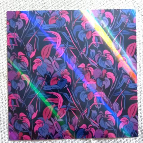 troc de  Carte florale iridescente., sur mytroc