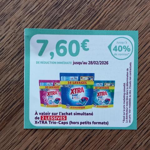 troc de  Bon de réduction X.TRA., sur mytroc