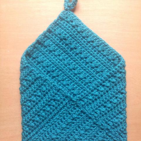 troc de  Porte papier suspendu au crochet fait main, sur mytroc