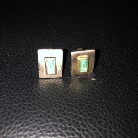 troc de  Boucles d'oreilles rectangles, sur mytroc