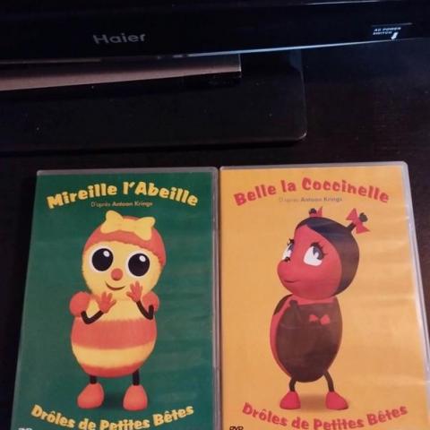 troc de  DVD Mireille l'abeille et Belle la coccinelle, sur mytroc