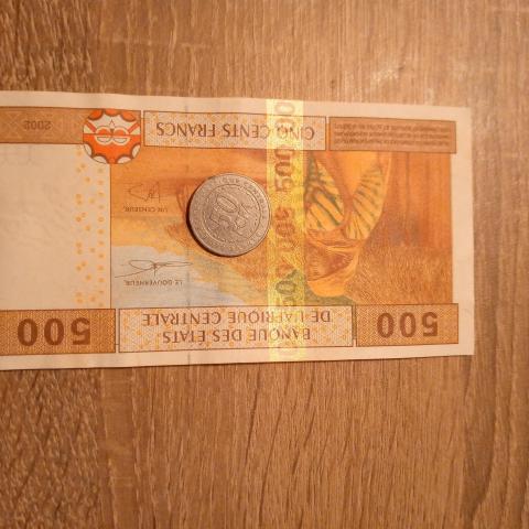 troc de  billet de 500FCFA, sur mytroc