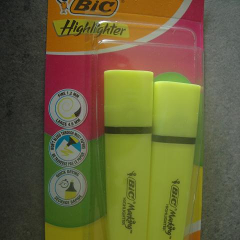 troc de  Surligneurs BIC, sur mytroc