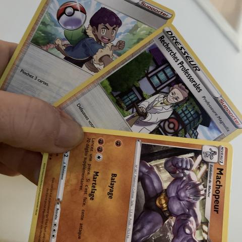 troc de  3 cartes Pokémon, sur mytroc