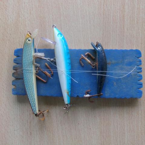 troc de  3 vintage leurre de pêche, sur mytroc