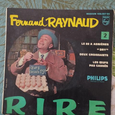 troc de  Disque vinyle 45T Fernand Raynaud - Le 22 à Asnières, sur mytroc