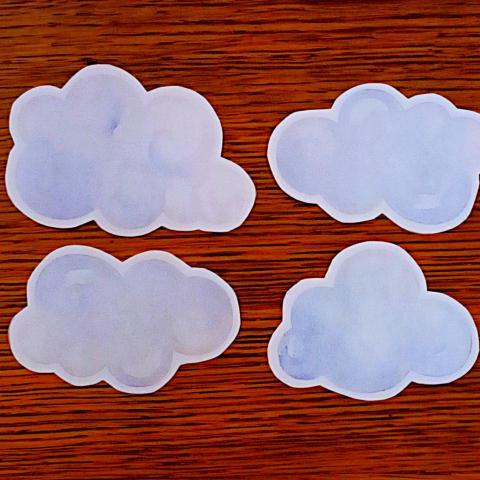 troc de  Etiquettes "nuages"., sur mytroc