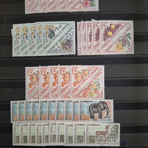 troc de  Echange timbres du Cameroun contre flyers uniquement, sur mytroc