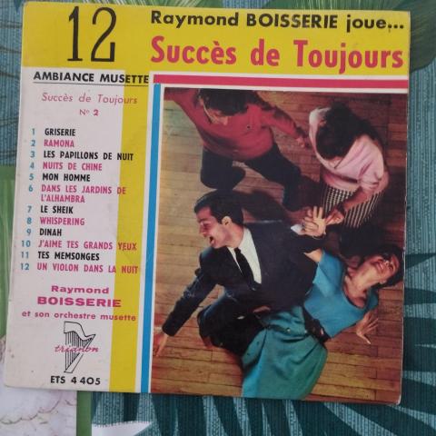 troc de  Disque vinyle 45T Raymond Boisserie - Ambiance musette, sur mytroc