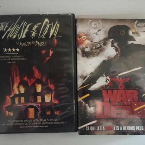 troc de  2 dvd horreur, sur mytroc